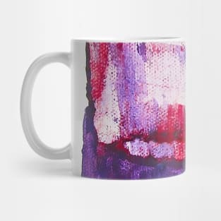 purple gradient abstract painting Mug